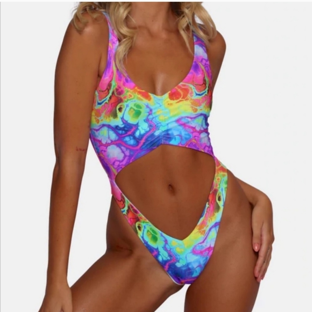 Moana Bikini Radioactive Monokini One Piece
